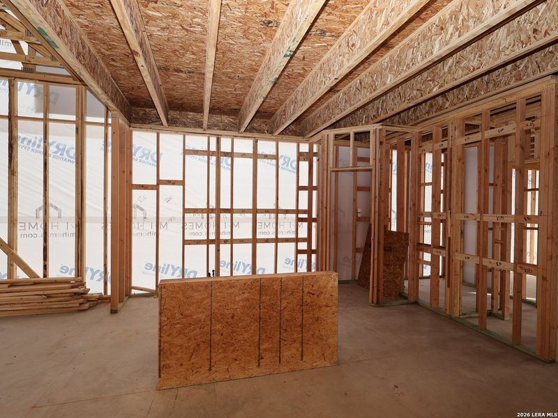 In-progress construction of a new home in Mesquite Ridge, San Antonio, TX (Image 31).