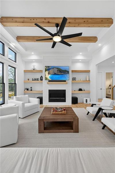 Furnished interior view inside a new home in , Marietta (Image 14).