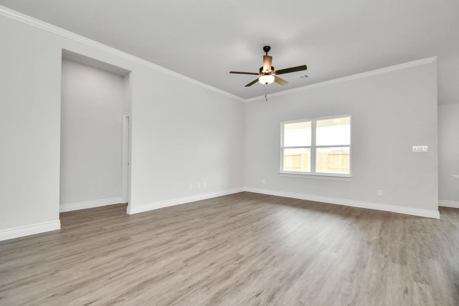 Spacious, unfurnished interior of a new home in Grand Oaks Reserve, Cleveland (Image 20). Spacious, unfurnished interior of a new home in Grand Oaks Reserve, Cleveland (Image 20).