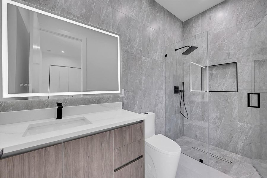 Furnished interior view inside a new home in , Wilton Manors (Image 6).