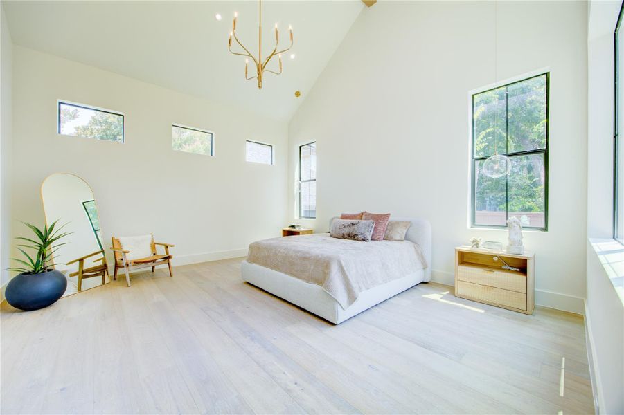 Furnished interior view inside a new home in , Houston (Image 32).