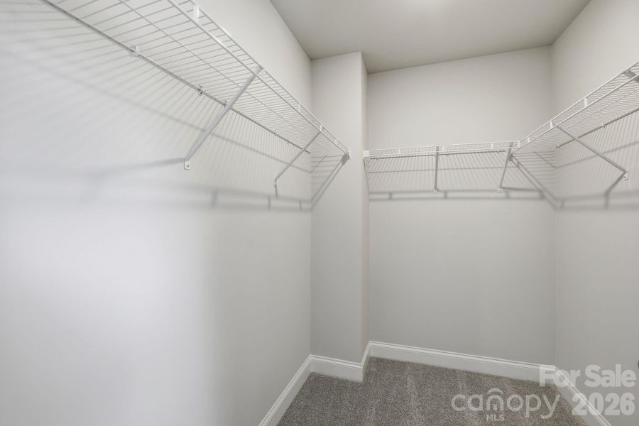 Primary closet