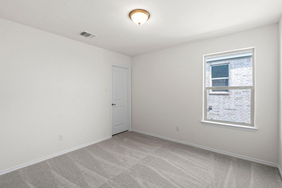 Spacious, unfurnished interior of a new home in Salerno - Classic Collection, Round Rock (Image 17). Spacious, unfurnished interior of a new home in Salerno - Classic Collection, Round Rock (Image 17).