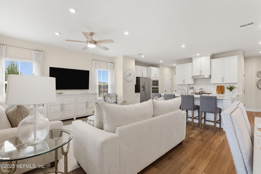 Furnished interior view inside a new home in Shearwater Townhomes, St. Augustine (Image 36).