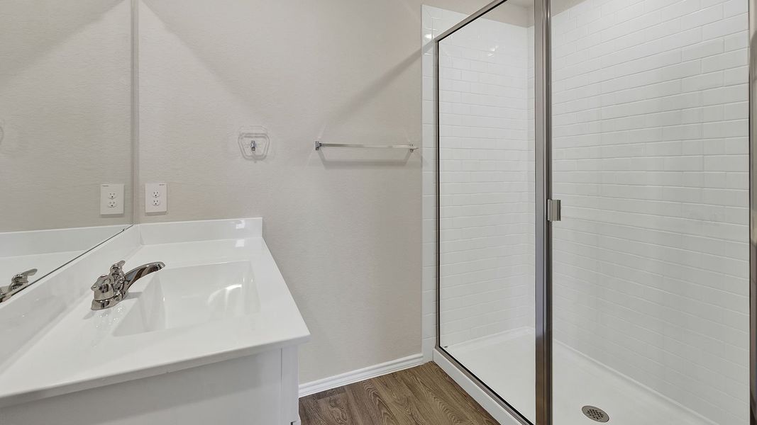 Representative furnished interior of a home built from the The Caprock by D.R. Horton in Navarro Fields, Seguin (Image 10).