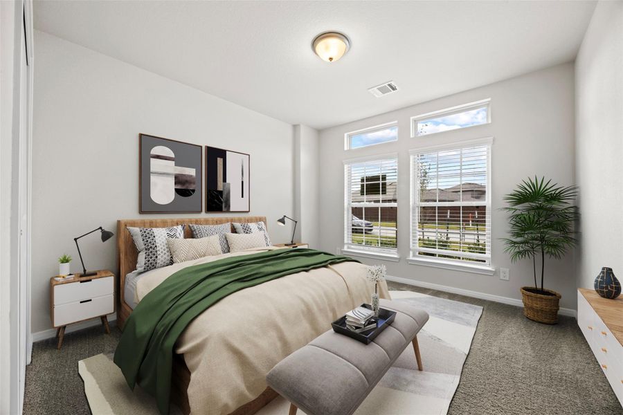 Furnished interior view inside a new home in Enclave at Dobbin, Magnolia (Image 9). Furnished interior view inside a new home in Enclave at Dobbin, Magnolia (Image 9).