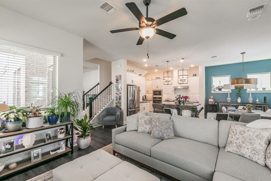 Furnished interior view inside a new home in , Arlington (Image 33).