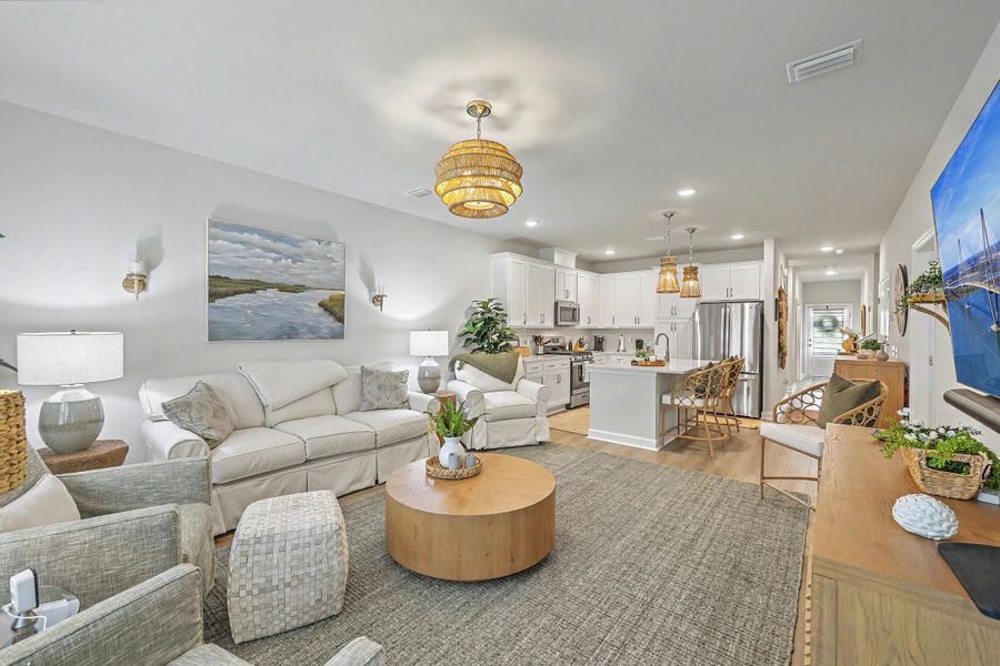 Furnished interior view inside a new home in Hammock Walk at Nexton, Summerville (Image 15).
