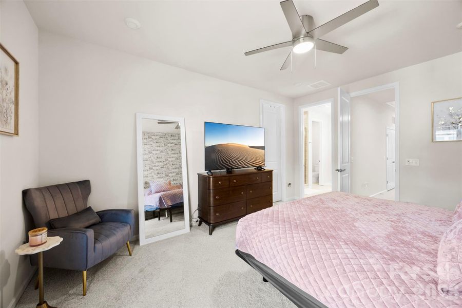 Furnished interior view inside a new home in Fifteen 15 Cannon, Charlotte (Image 6).