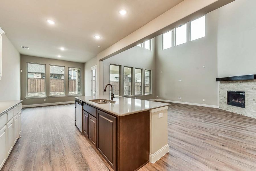 Representative furnished interior of a home built from the Bingham by Pacesetter Homes in Timberbrook, Justin (Image 7). Representative furnished interior of a home built from the Bingham by Pacesetter Homes in Timberbrook, Justin (Image 7).
