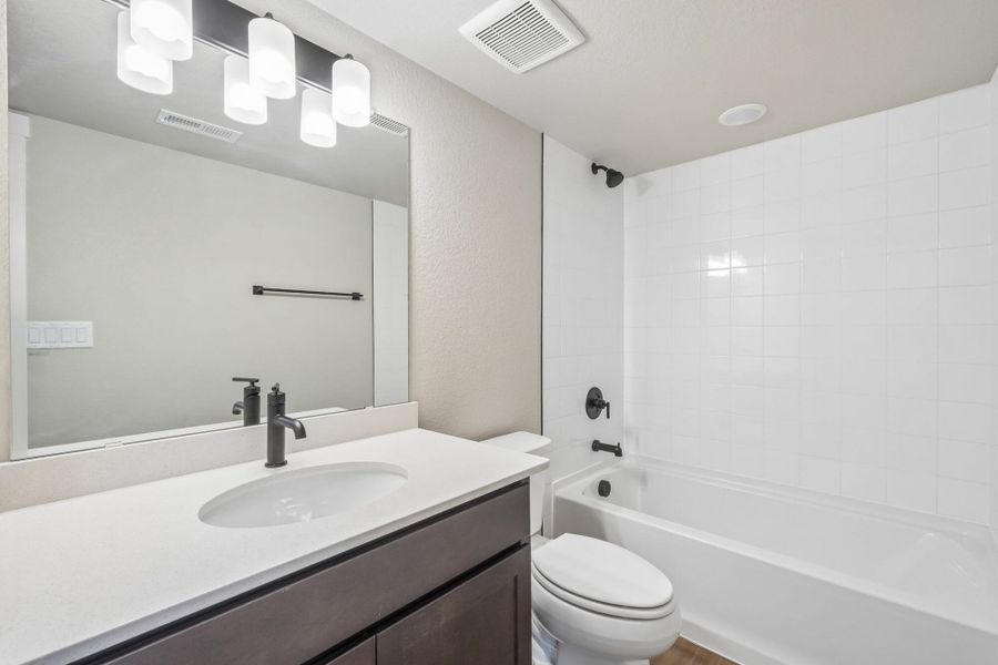 Furnished interior view inside a new home in Aspen Ranch, Fountain (Image 16).