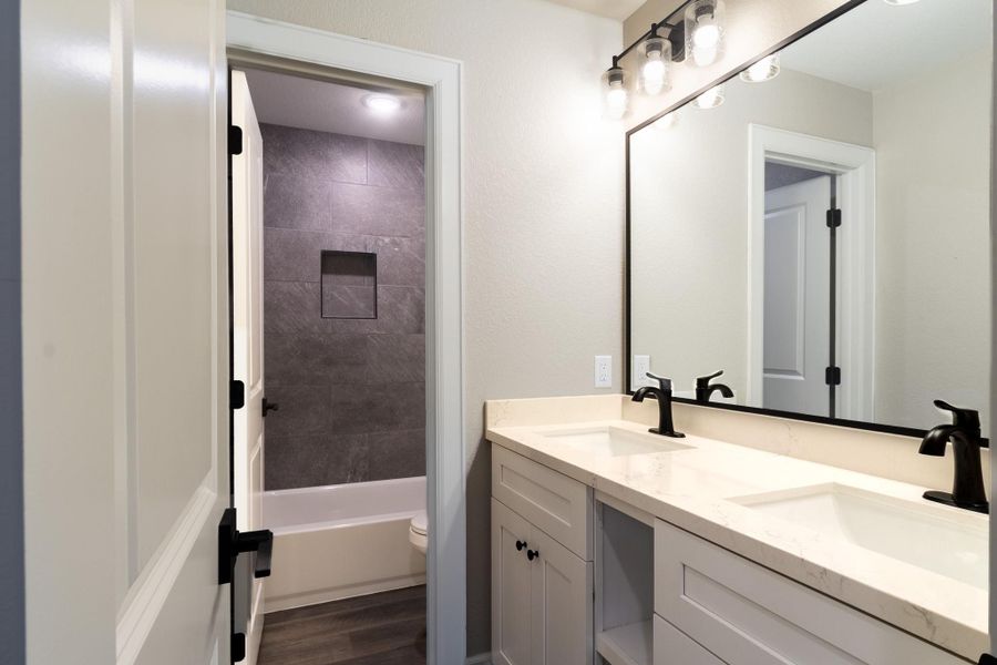 Furnished interior view inside a new home in , Huntsville (Image 8).