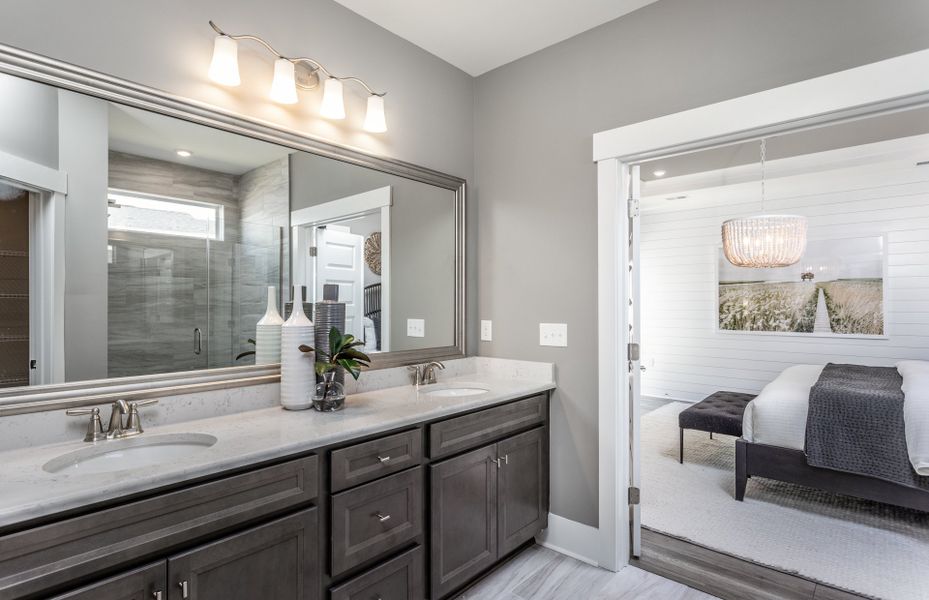 Representative furnished interior of a home built from the Roxbury by Pulte Homes in Brio, Knightdale (Image 6). Representative furnished interior of a home built from the Roxbury by Pulte Homes in Brio, Knightdale (Image 6).