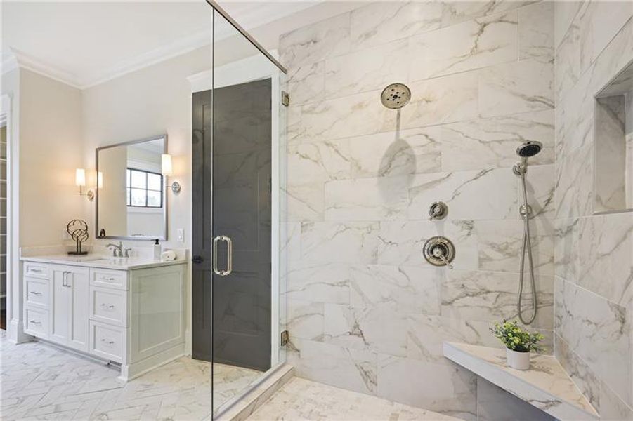 Furnished interior view inside a new home in The Reserve At Governors Towne Club, Acworth (Image 5).