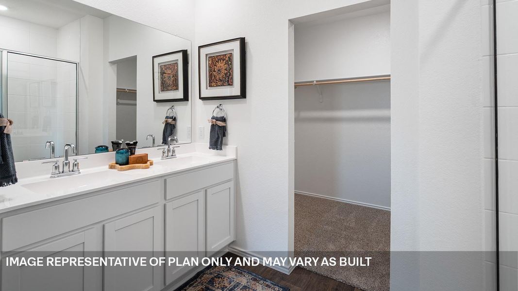 Furnished interior view inside a new home in Talavera, Kyle (Image 31).