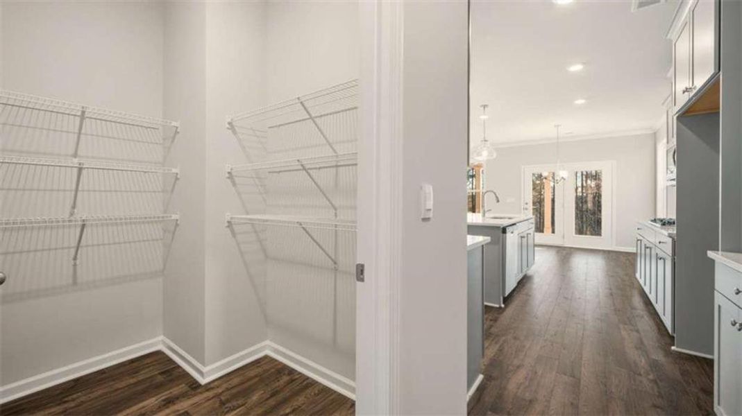 Spacious, unfurnished interior of a new home in Water Oak Estates, Lawrenceville (Image 16). Spacious, unfurnished interior of a new home in Water Oak Estates, Lawrenceville (Image 16).