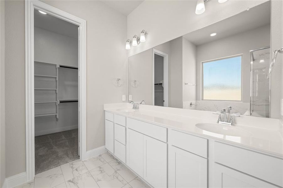 Furnished interior view inside a new home in Country Hollow Sales Phase 1, Aledo (Image 5).