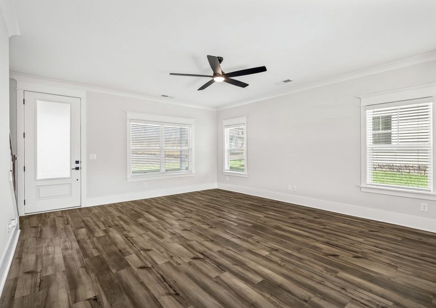 Spacious living room. Spacious living room.