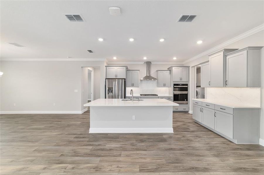 Furnished interior view inside a new home in , Ocala (Image 7). Furnished interior view inside a new home in , Ocala (Image 7).