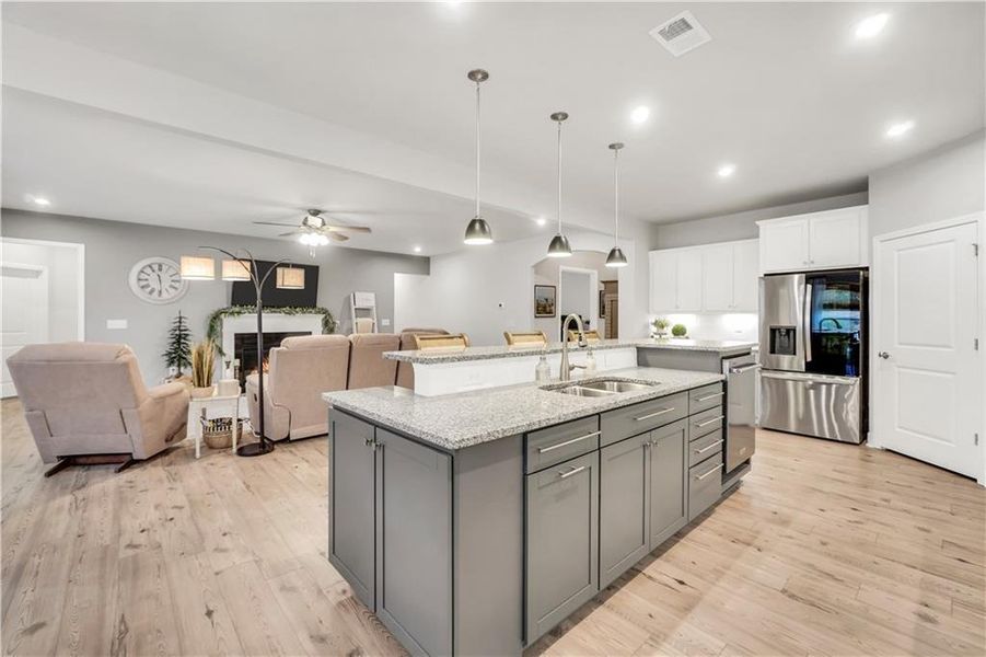 Furnished interior view inside a new home in , Griffin (Image 51).