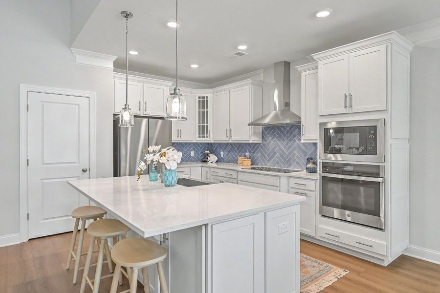 Furnished interior view inside a new home in Parker's Preserve, Ridgeville (Image 8).
