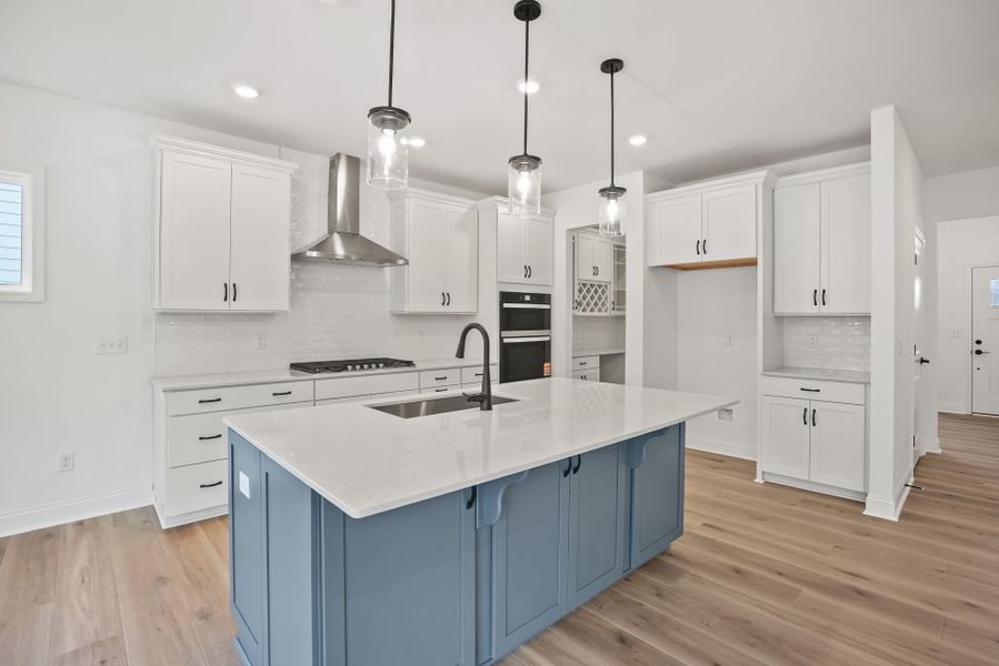 Furnished interior view inside a new home in Forest Creek, Waxhaw (Image 53).