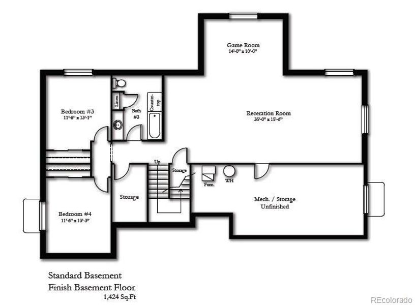 Optional Basement Finish