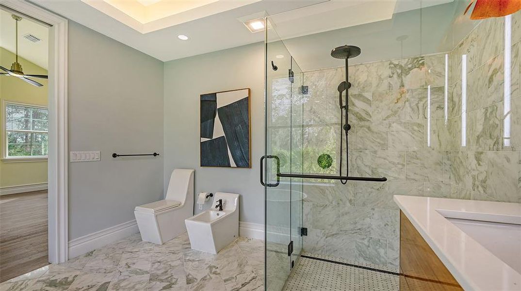 Furnished interior view inside a new home in , Osprey (Image 27).