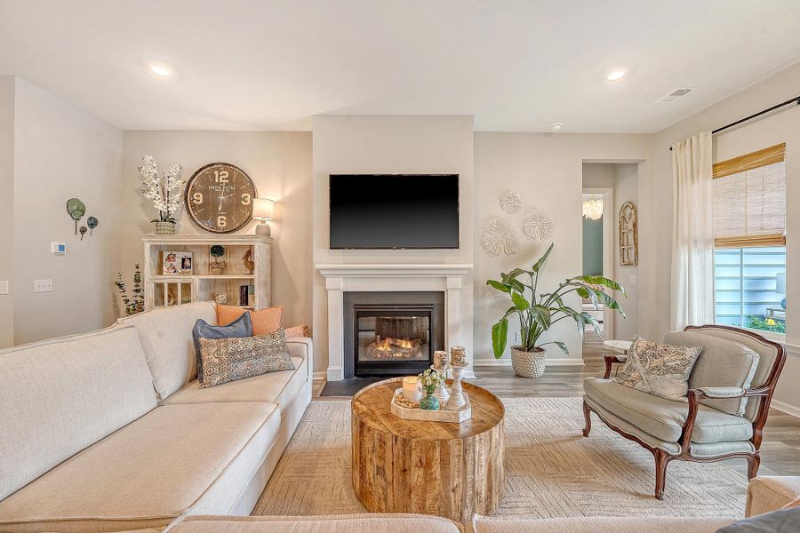 Furnished interior view inside a new home in Horizons at Summers Corner | 55+: The Estates, Summerville (Image 9).