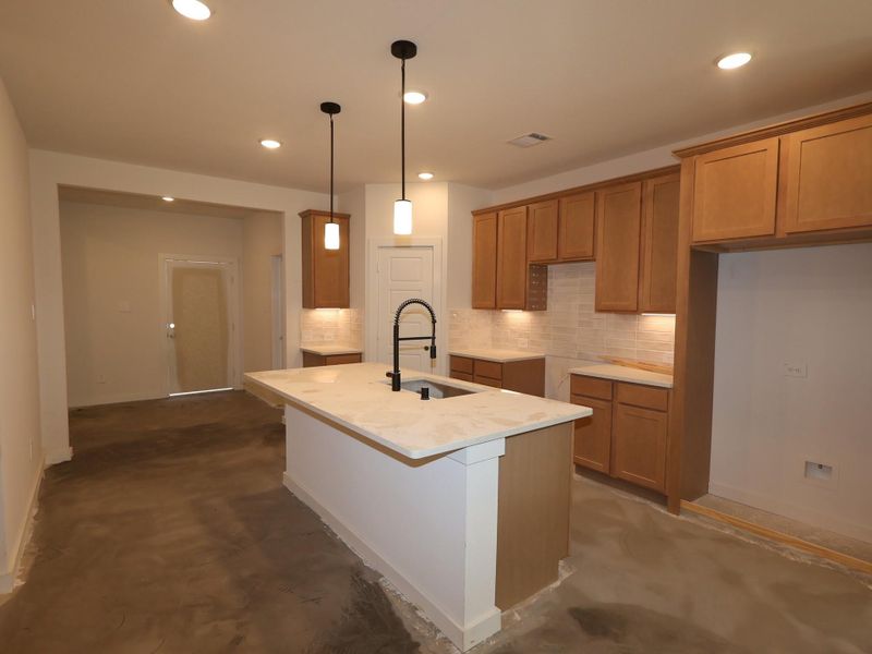 Furnished interior view inside a new home in Sorella, Tomball (Image 15).