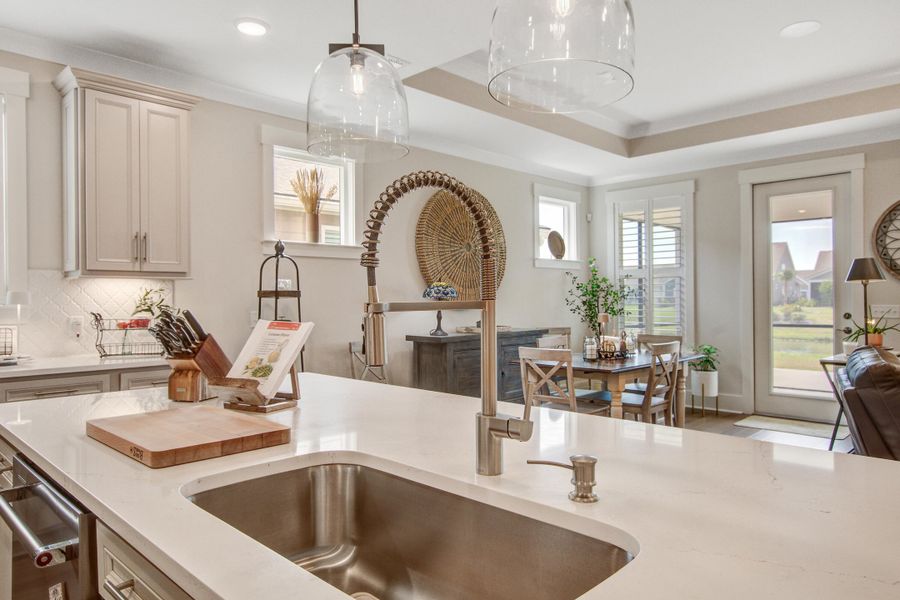 Furnished interior view inside a new home in , Summerville (Image 23).