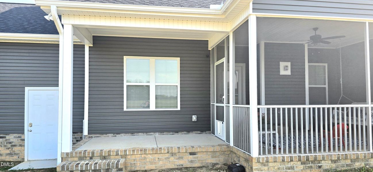 Back open Porch