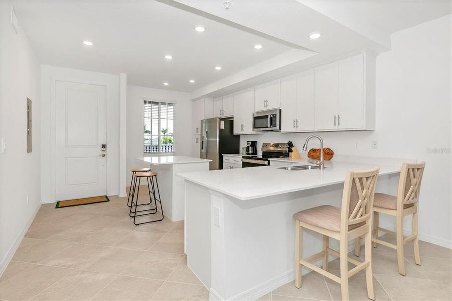 Furnished interior view inside a new home in , Venice (Image 9). Furnished interior view inside a new home in , Venice (Image 9).