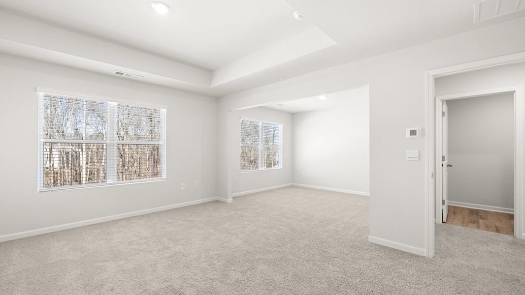 Representative unfurnished interior of a home built from the Carroll ll by D.R. Horton in Braselton Village, Braselton (Image 22).