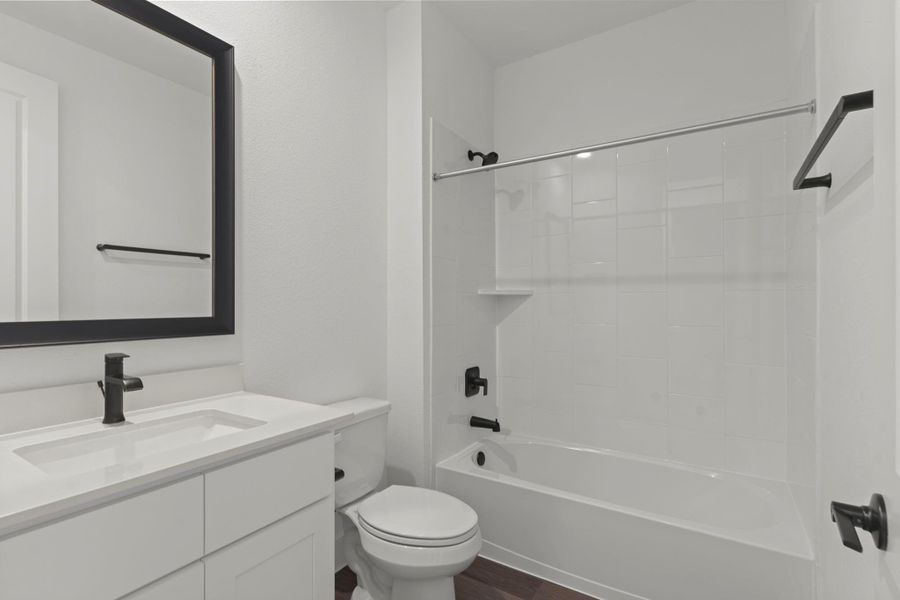 Furnished interior view inside a new home in Westland Ranch 60' Homesites, League City (Image 4). Furnished interior view inside a new home in Westland Ranch 60' Homesites, League City (Image 4).