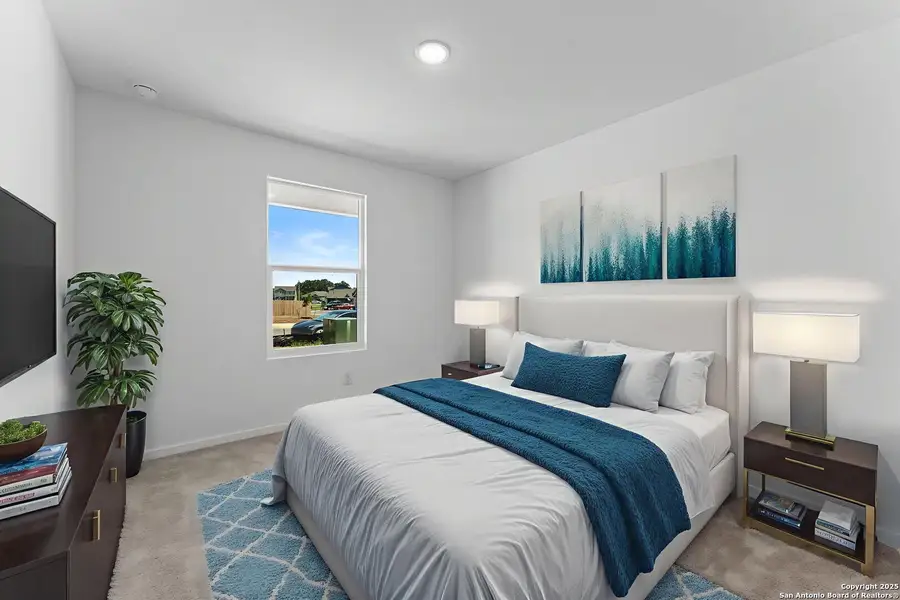 Furnished interior view inside a new home in Lodi Grove, Floresville (Image 10). Furnished interior view inside a new home in Lodi Grove, Floresville (Image 10).