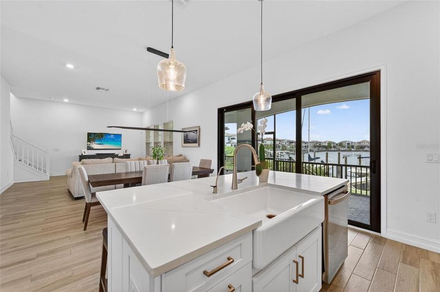 Furnished interior view inside a new home in SouthShore Yacht Club, Ruskin (Image 15).