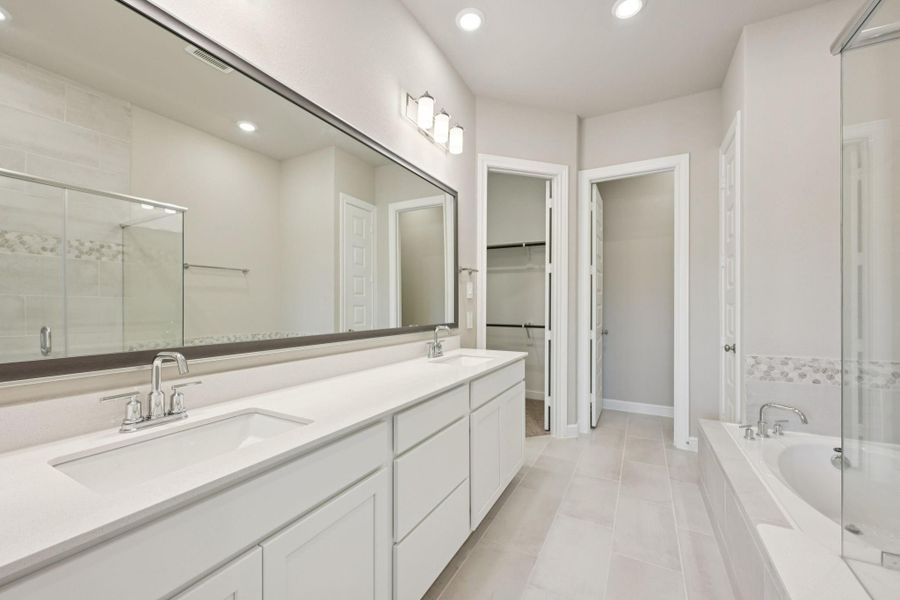 Furnished interior view inside a new home in Kemah Crossing - Luxe Series, Kemah (Image 7). Furnished interior view inside a new home in Kemah Crossing - Luxe Series, Kemah (Image 7).