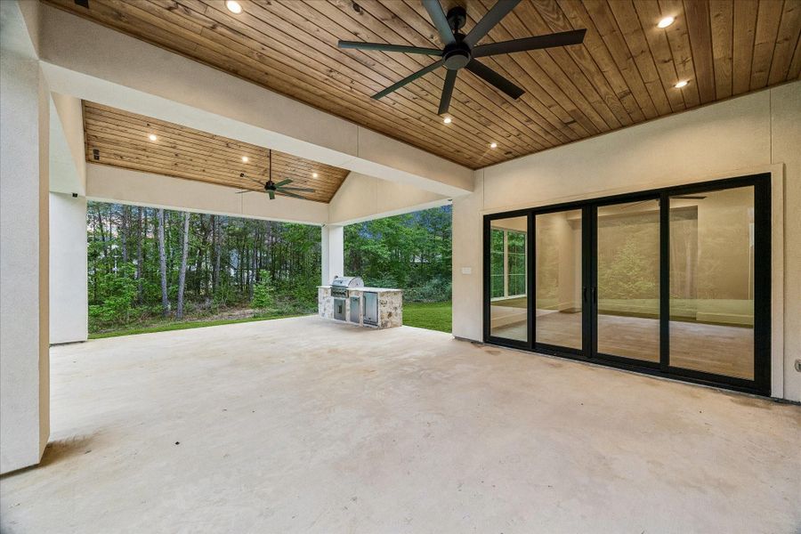 Exterior details and patio area of a home in , Montgomery (Image 31).
