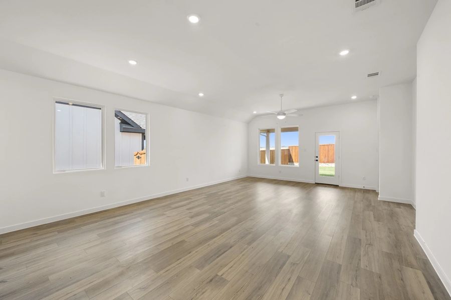 Open Living-Dining Room