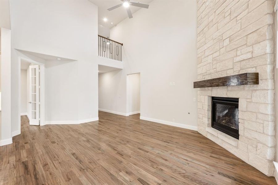 Spacious, unfurnished interior of a new home in Mockingbird Heights Classic 60, Midlothian (Image 29).