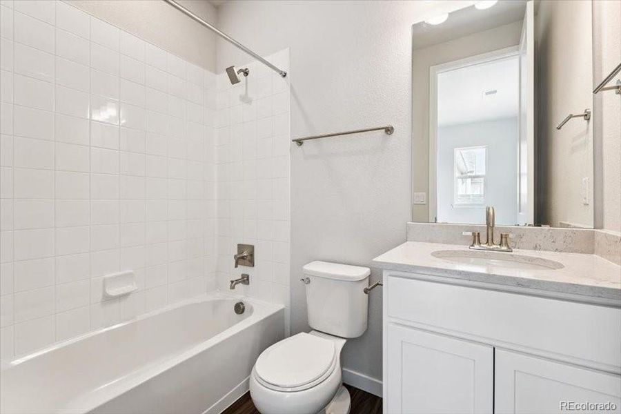 Furnished interior view inside a new home in Prestige Collection at Parkdale Commons, Lafayette (Image 9).