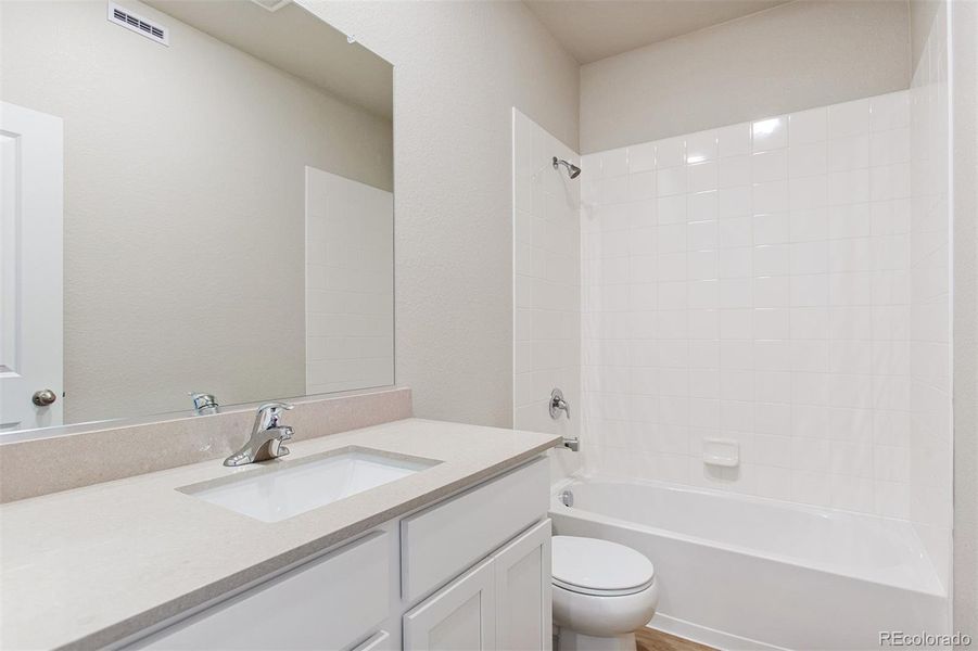 Furnished interior view inside a new home in Bennett Ranch, Bennett (Image 3).