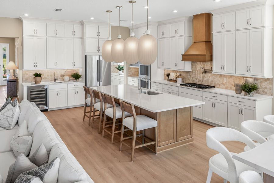 Representative furnished interior of a home built from the Lucia by Mattamy Homes in RiverTown - WaterSong, St. Johns (Image 7). Representative furnished interior of a home built from the Lucia by Mattamy Homes in RiverTown - WaterSong, St. Johns (Image 7).