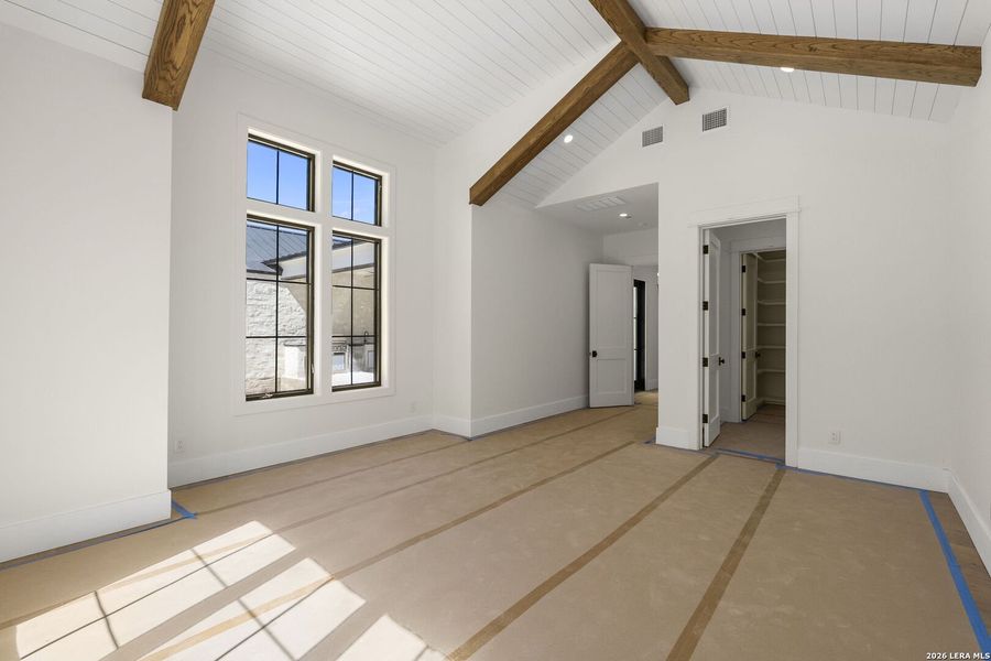 In-progress construction of a new home in , Boerne, TX (Image 20).