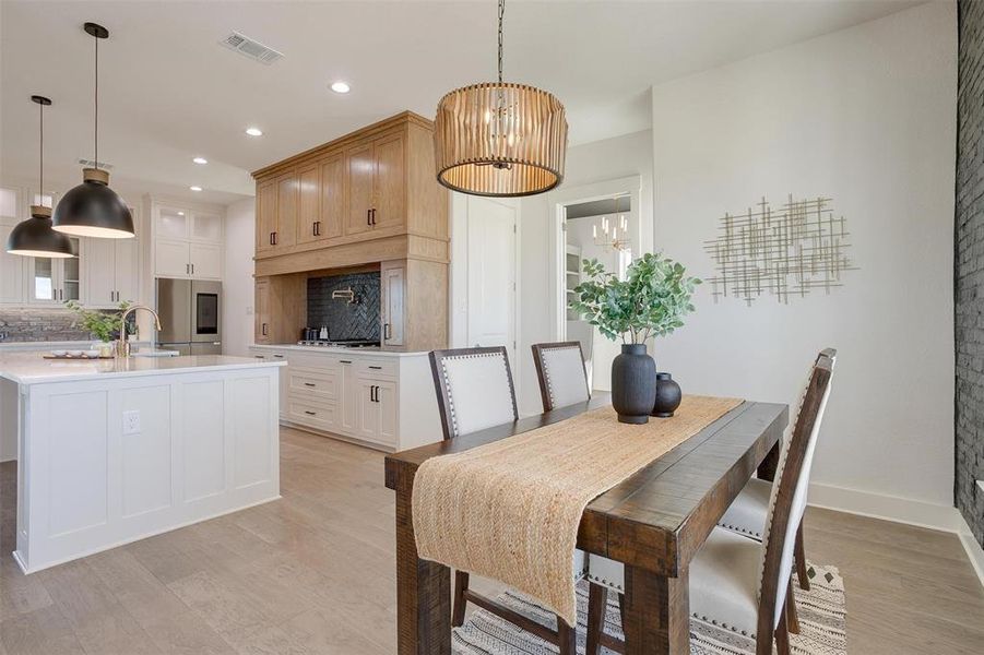 Furnished interior view inside a new home in Aledo Heights, Aledo (Image 30). Furnished interior view inside a new home in Aledo Heights, Aledo (Image 30).