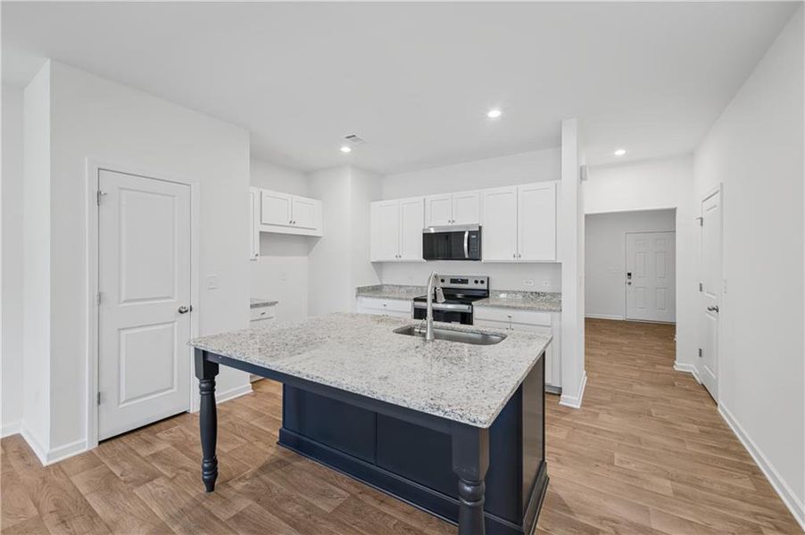 Furnished interior view inside a new home in Village Green, Adairsville (Image 5).