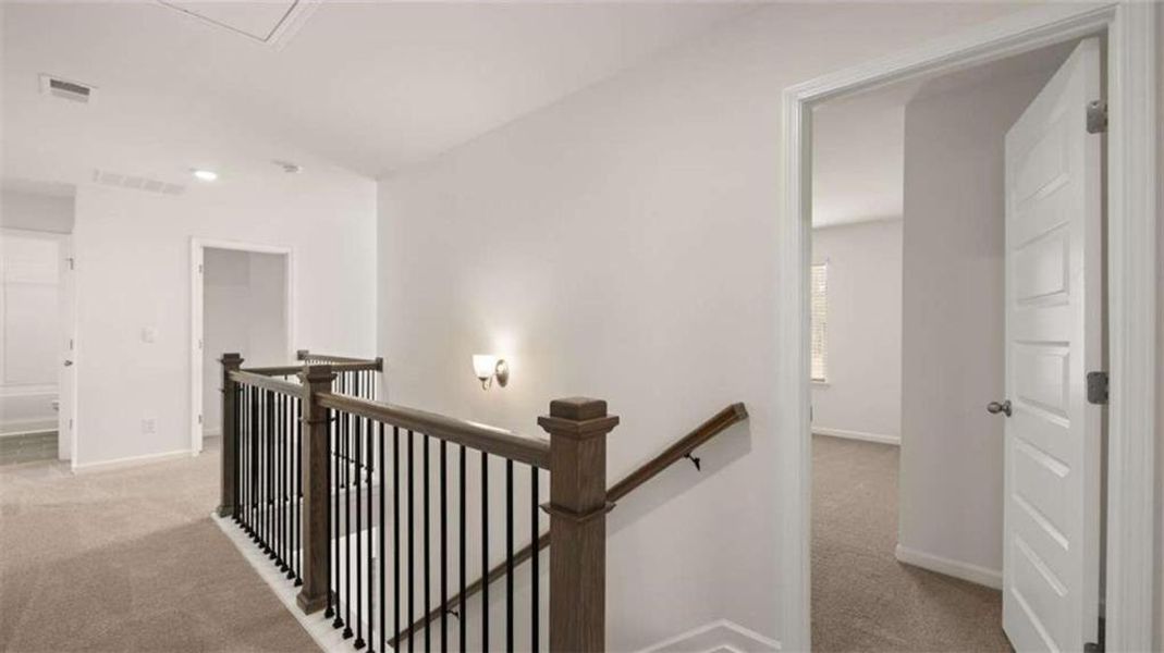 Spacious, unfurnished interior of a new home in The Gates at Pates Creek, Hampton (Image 46).
