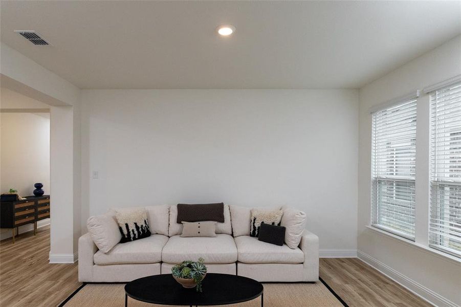 Furnished interior view inside a new home in The Preserve Estates, Northlake (Image 13).