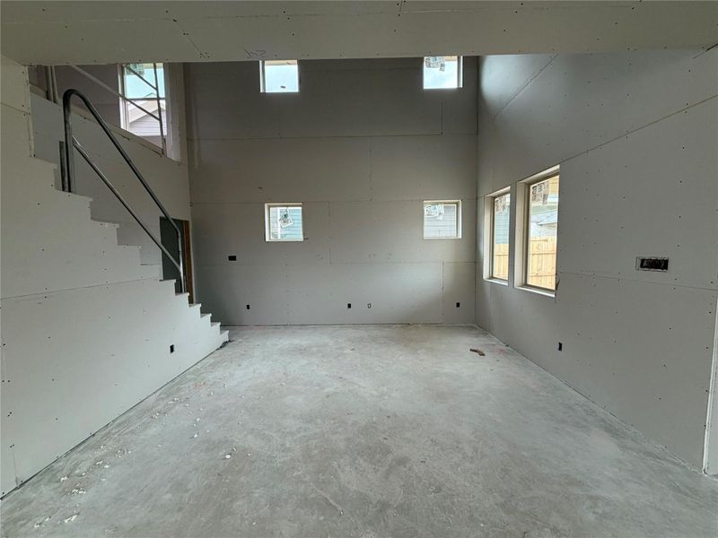 In-progress construction of a new home in Lariat, Liberty Hill, TX (Image 8).